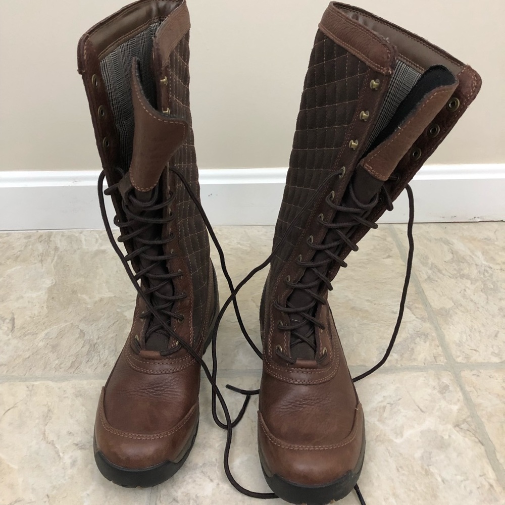 Ariat Thinsulate brown high boots